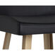 Dani 33.5 inch Onyx Counter Stool
